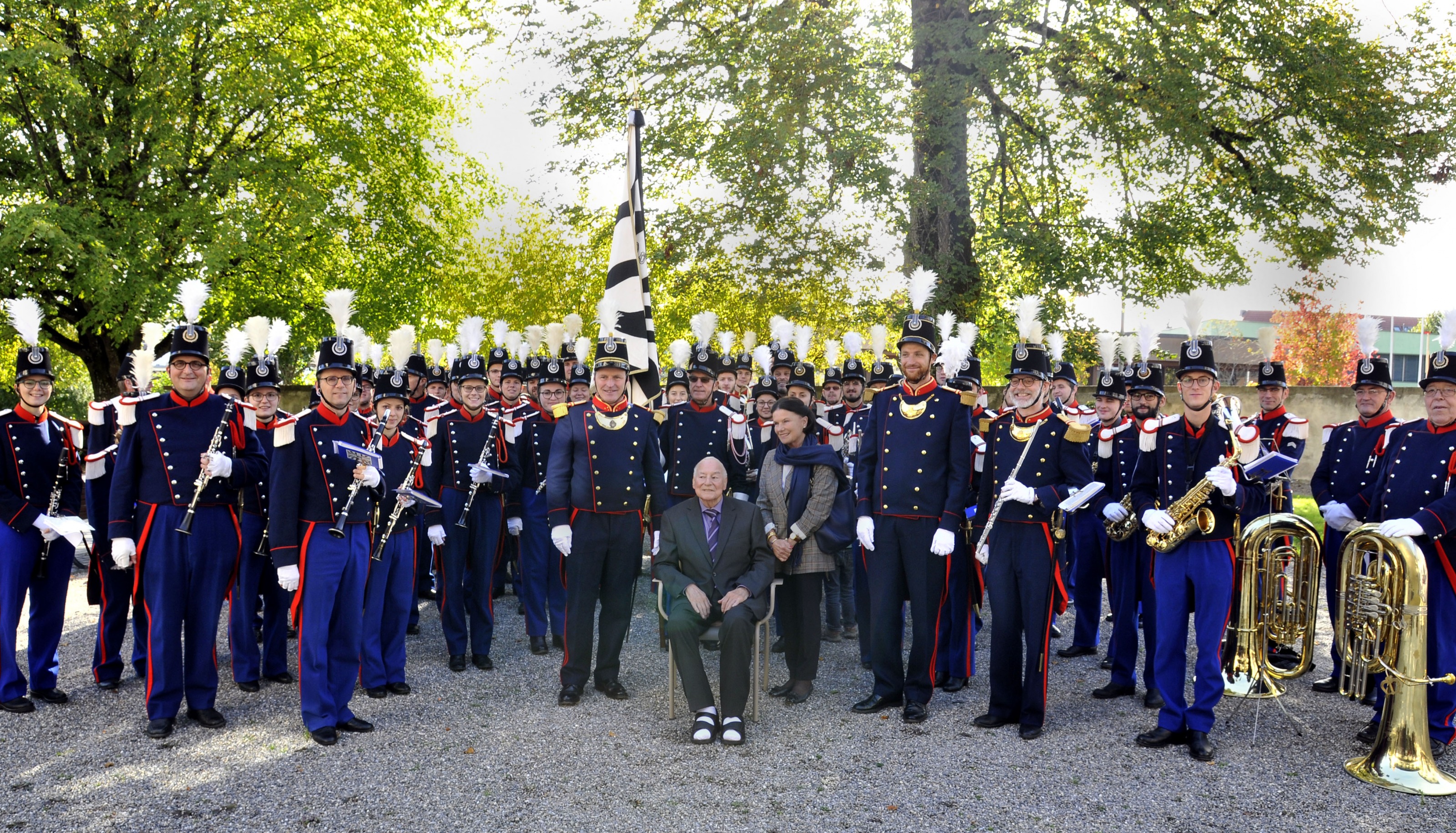 Image Concert de la Landwehr en l'honneur d'un ancien musicien