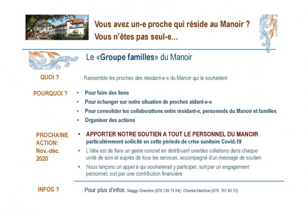 Image Le "Groupe familles" du Manoir